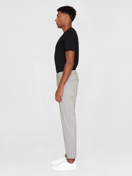 Chino en sergé de coton bio | gris "chuck regular chino twill alloy", Knowledge Cotton Apparel, photo 5