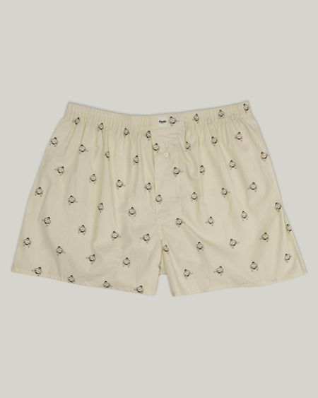 Caleçon imprimé en coton bio - sumo