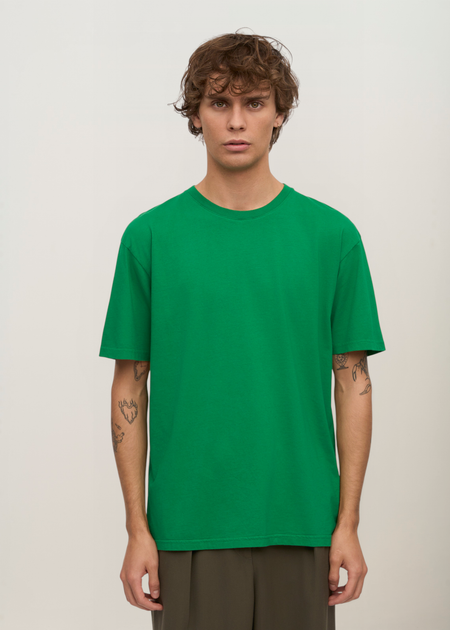 T-shirt manches courtes en coton bio | vert "kelly green" - Colorful Standard