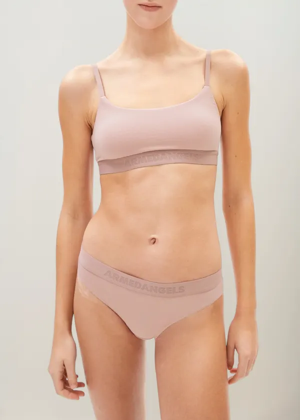 Brassière en modal | rose "tovaa - grey blush", Armedangels