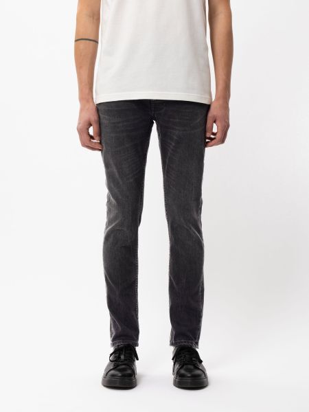 Jean gris foncé en coton bio - lean dean nightrider