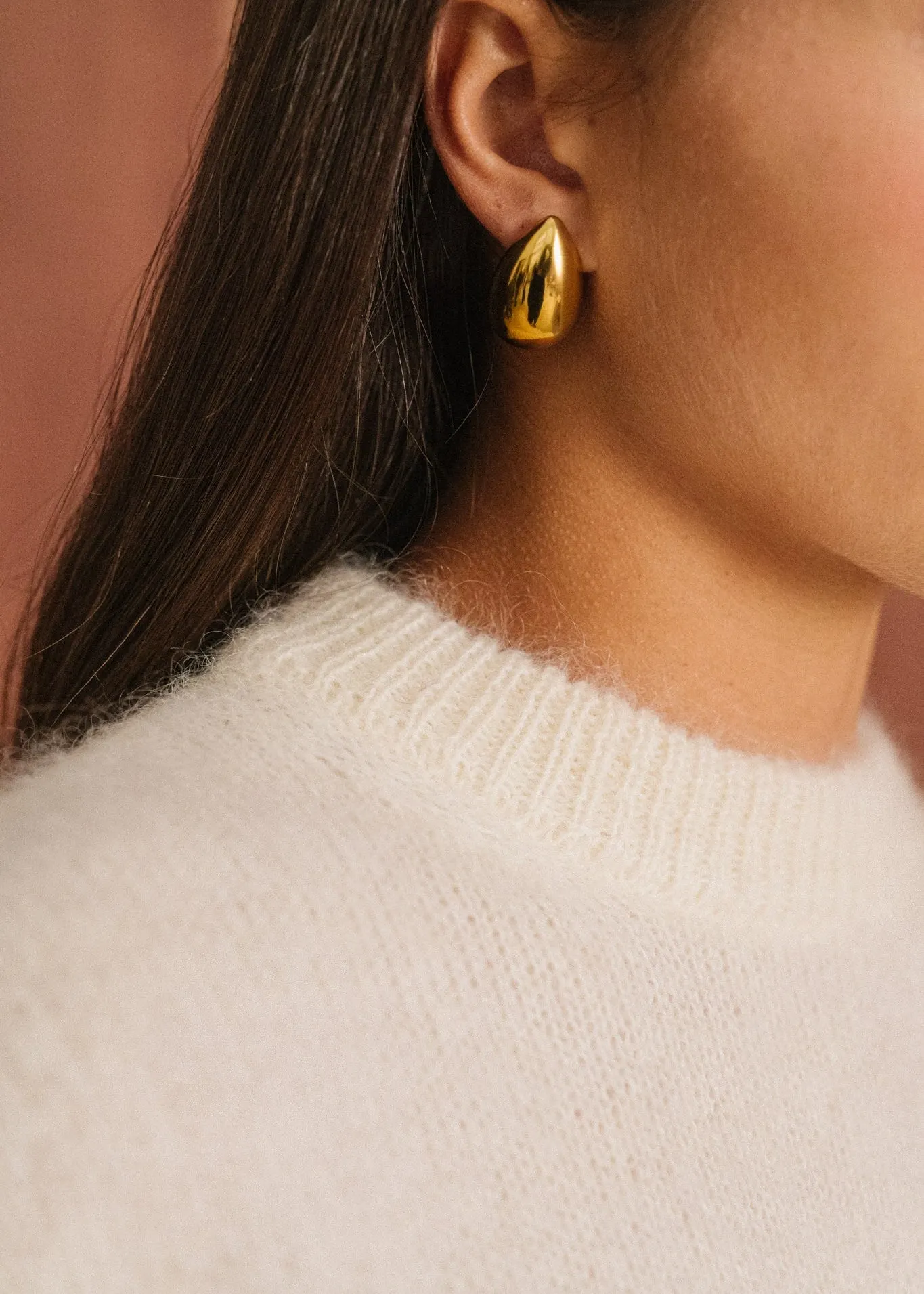 Pull en mohair certifié |  écru "séréna", Bonjour Demain, photo 3