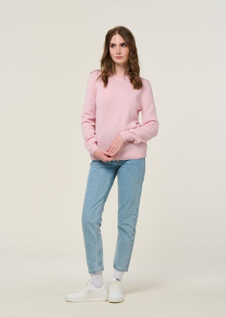Pull en laine mérinos recyclée | rose "faded pink", Colorful Standard, photo 4