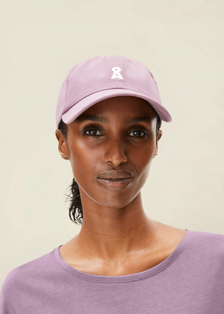 Casquette en coton bio | violet "yenaas bold - sunset sky"