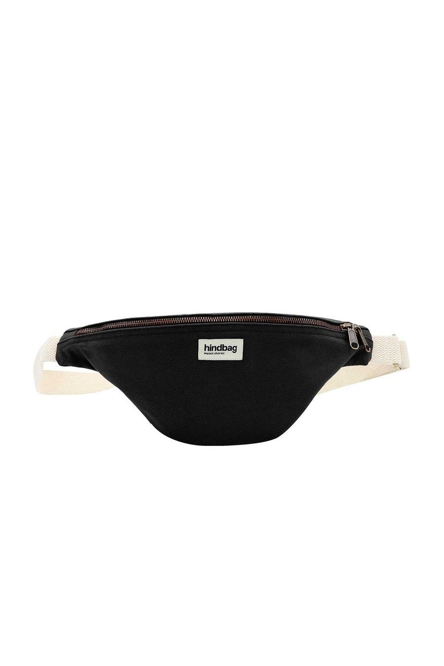 Banane en coton bio | noir "olivia noir", Hindbag, photo 1