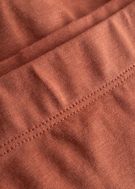 Culotte en coton bio et tencel | orange "Briefs ramsele terracotta red - aragon", Dedicated, photo 4
