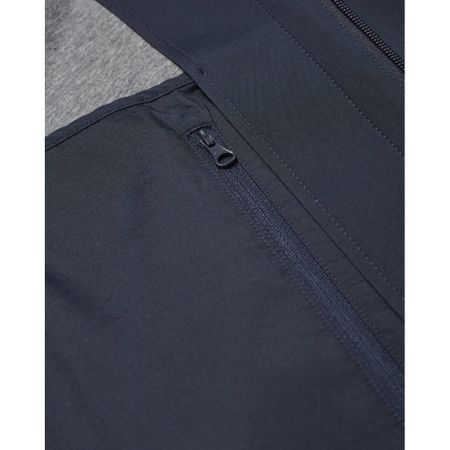 Manteau car coat bleu nuit en coton bio et polyester recyclé - beech, Knowledge Cotton Apparel, photo 4