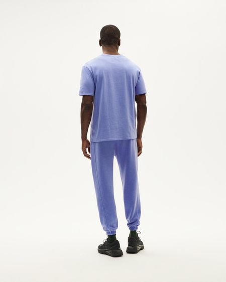 Jogging en coton bio | bleu "indigofera ftp alexander pants blue", Thinking Mu, photo 4