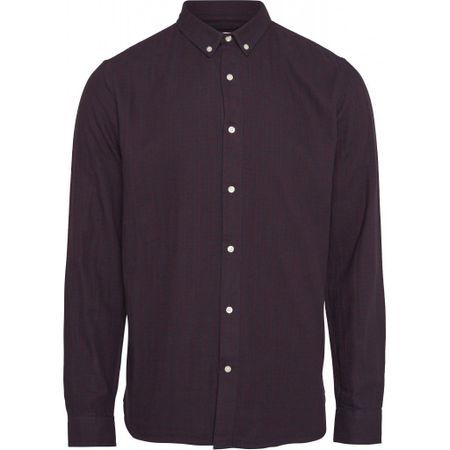 Chemise à carreaux en coton bio