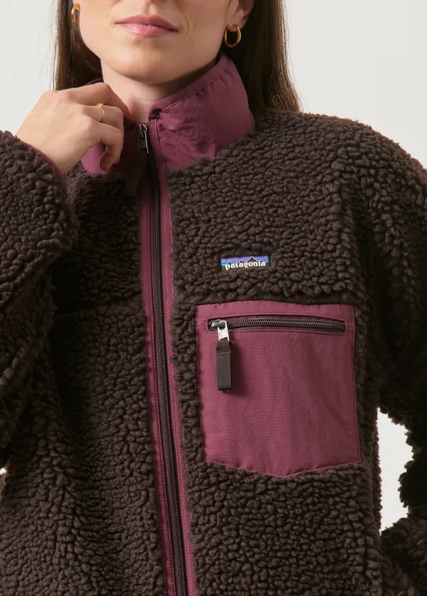 Veste polaire en matières recyclées | bordeaux "classic retro-x jkt - dnbr", Patagonia