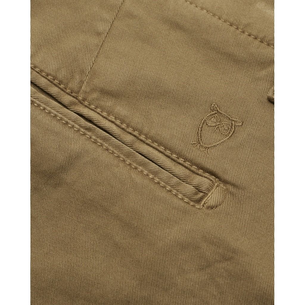 Chino slim kaki en coton bio - joe, Knowledge Cotton Apparel, photo 4