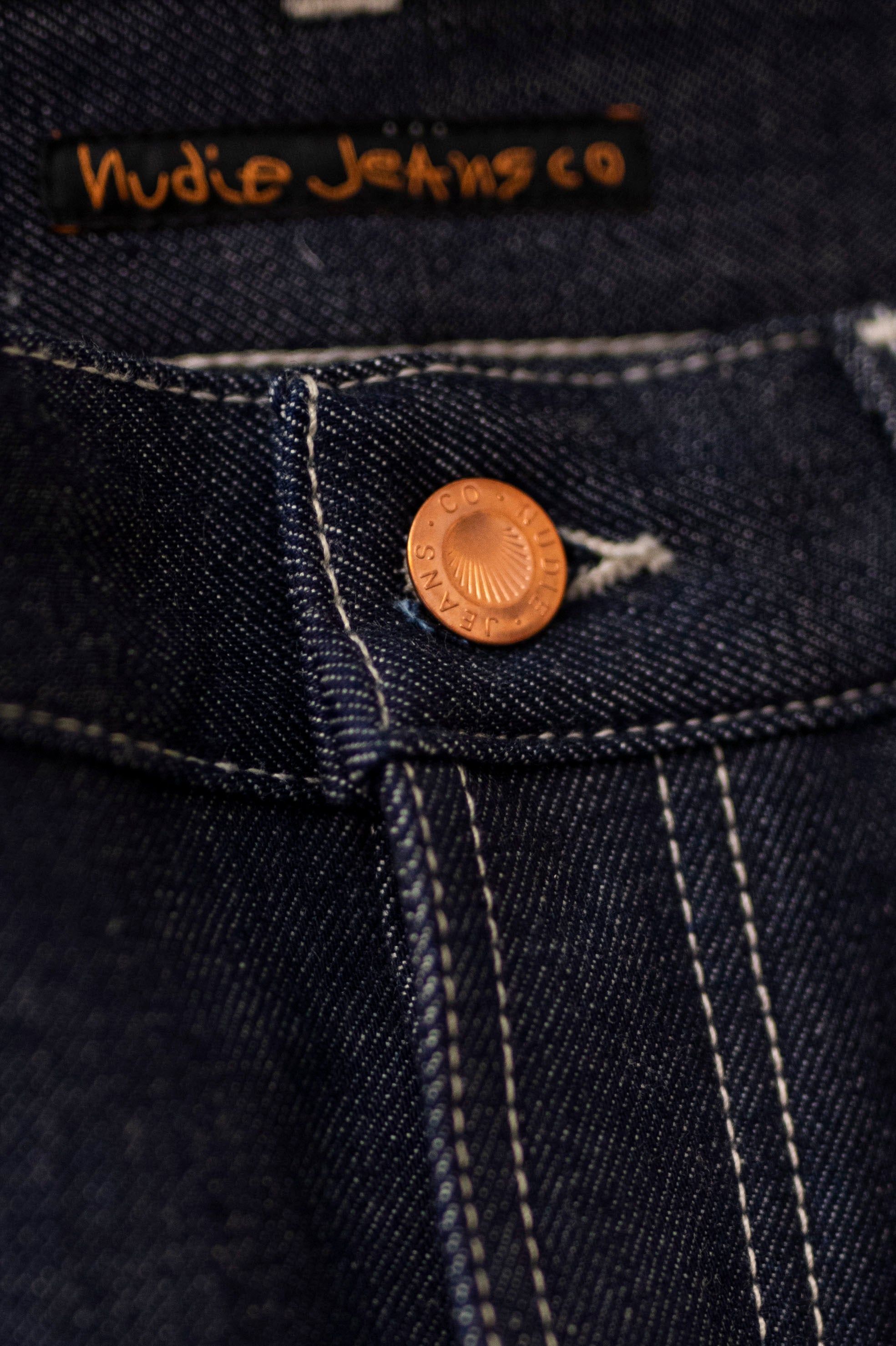 Jean droit brut toile japonaise en coton bio - rad rufus exclusif wdf x nudie jeans, Nudie Jeans, photo 15