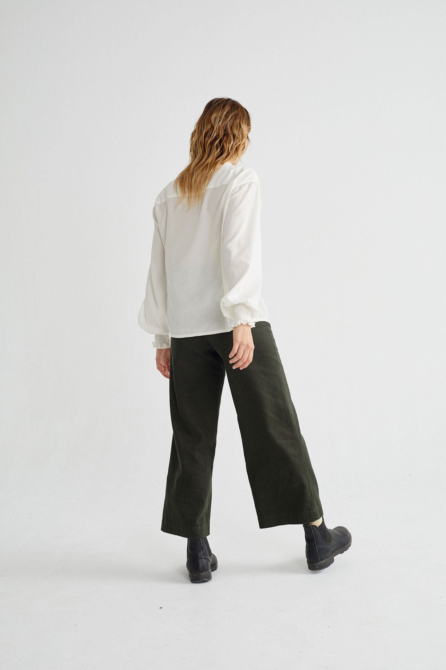 Chemise blanche en coton bio - ceres, Thinking Mu, photo 4