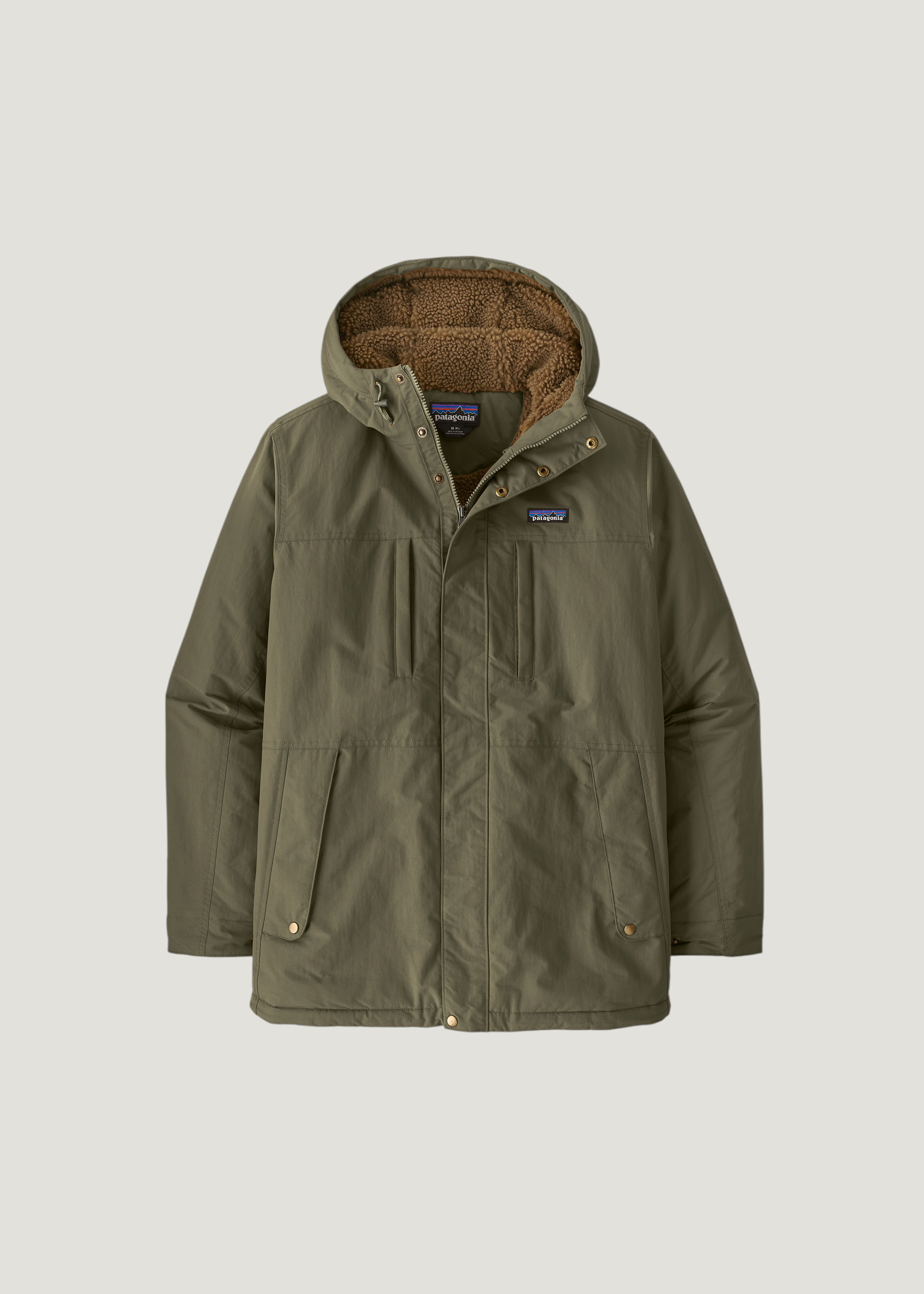 Parka à capuche en matière recyclée | vert "Isthmus parka - bsng", Patagonia, photo 3