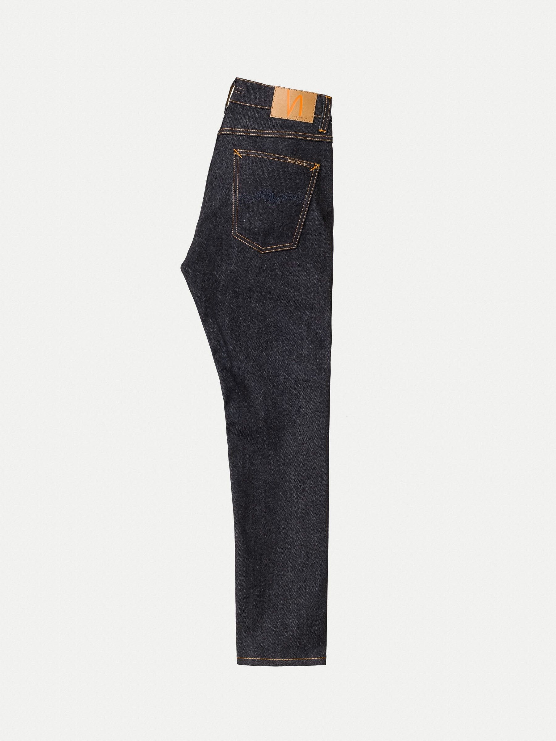 Jean slim indigo brut en coton bio - lean dean dry indigofera, Nudie Jeans, photo 6