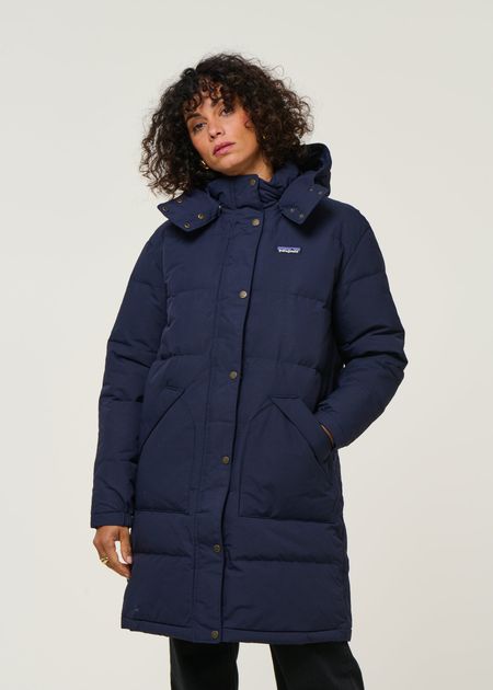 Parka en matières recyclées | bleu "w's downdrift parka - snbe"