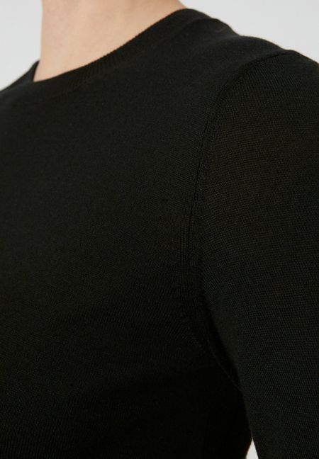 Pull noir en tencel et coton bio - aalice, Armedangels, photo 2
