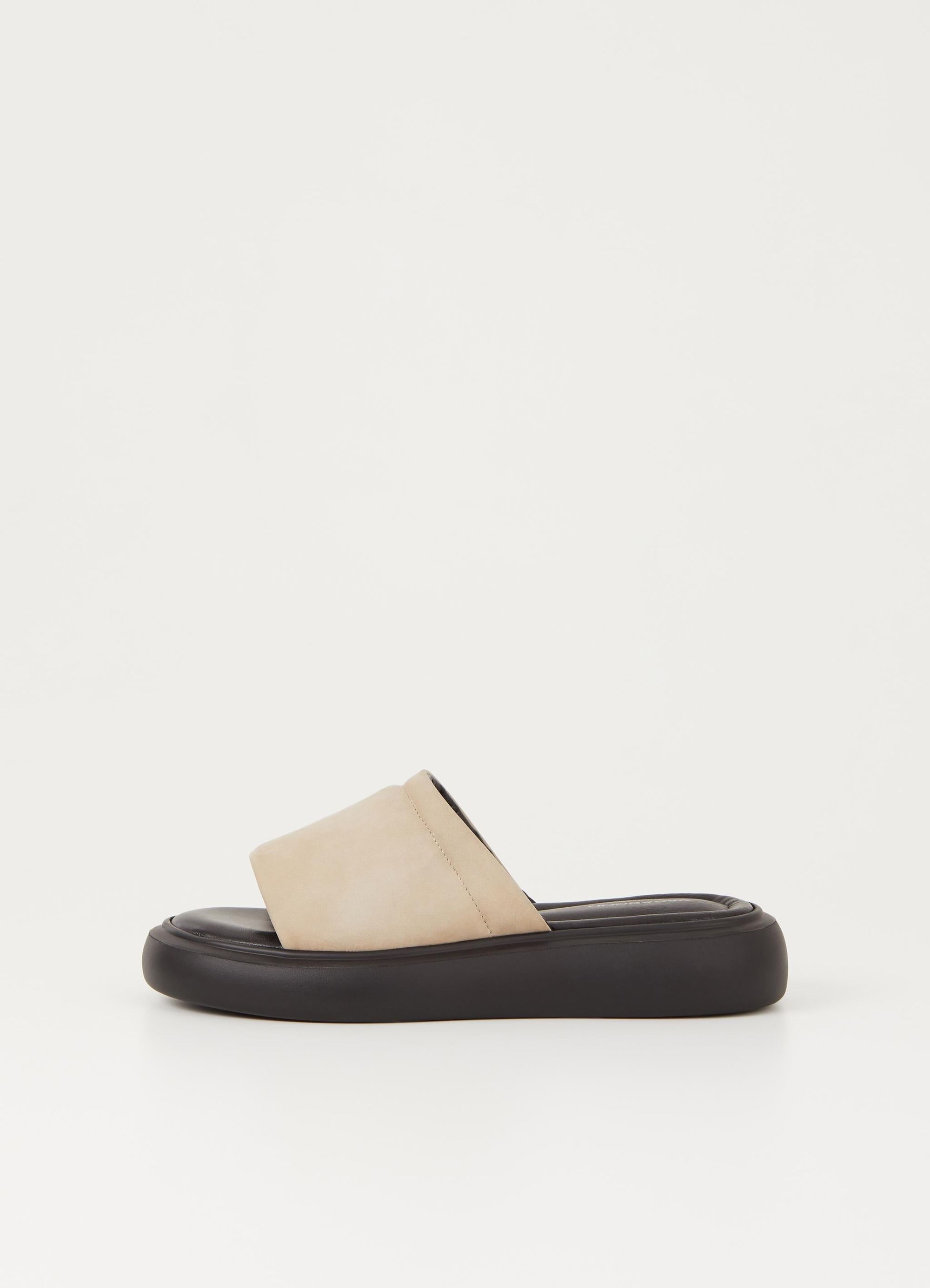 Mules en cuir certifié | beige "blenda sand", Vagabond, photo 1