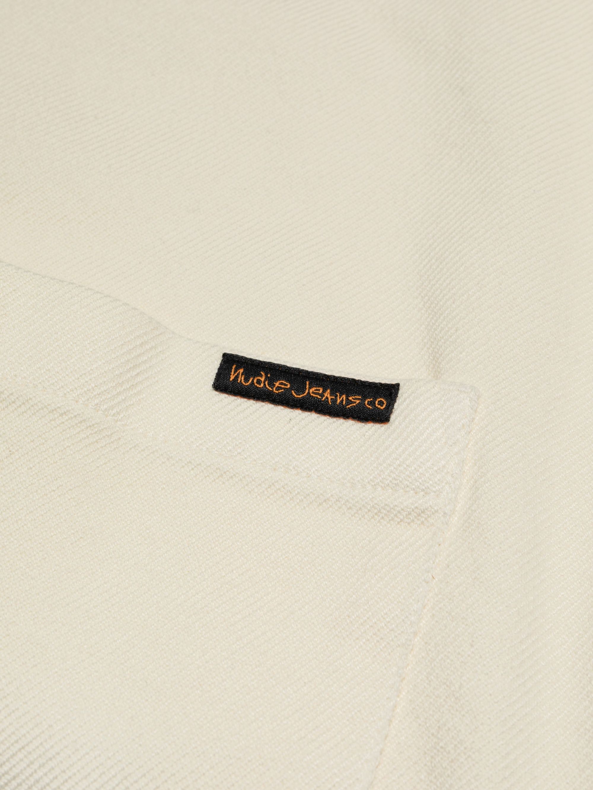 Jacke aus Bio-Baumwolle | ecru "barney worker jacket", Nudie Jeans, Foto 5