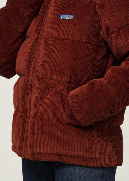 Doudoune velours en matière recyclée | marron "w's cord fjord jkt - dvl" - Patagonia
