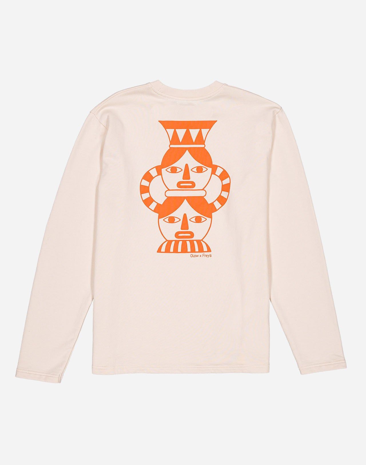Sweatshirt aus Bio-Baumwolle | "sweat duality ivoire - ivory", Olow, Foto 4