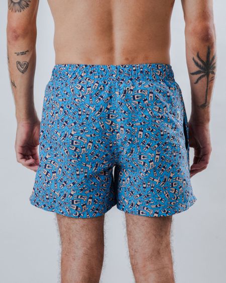 Maillot de bain en polyester recyclé | bleu "just swim swimwear - blue", Brava Fabrics, photo 3