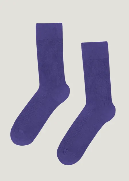 Chaussettes en coton bio | ultra violet, Colorful Standard, photo 1