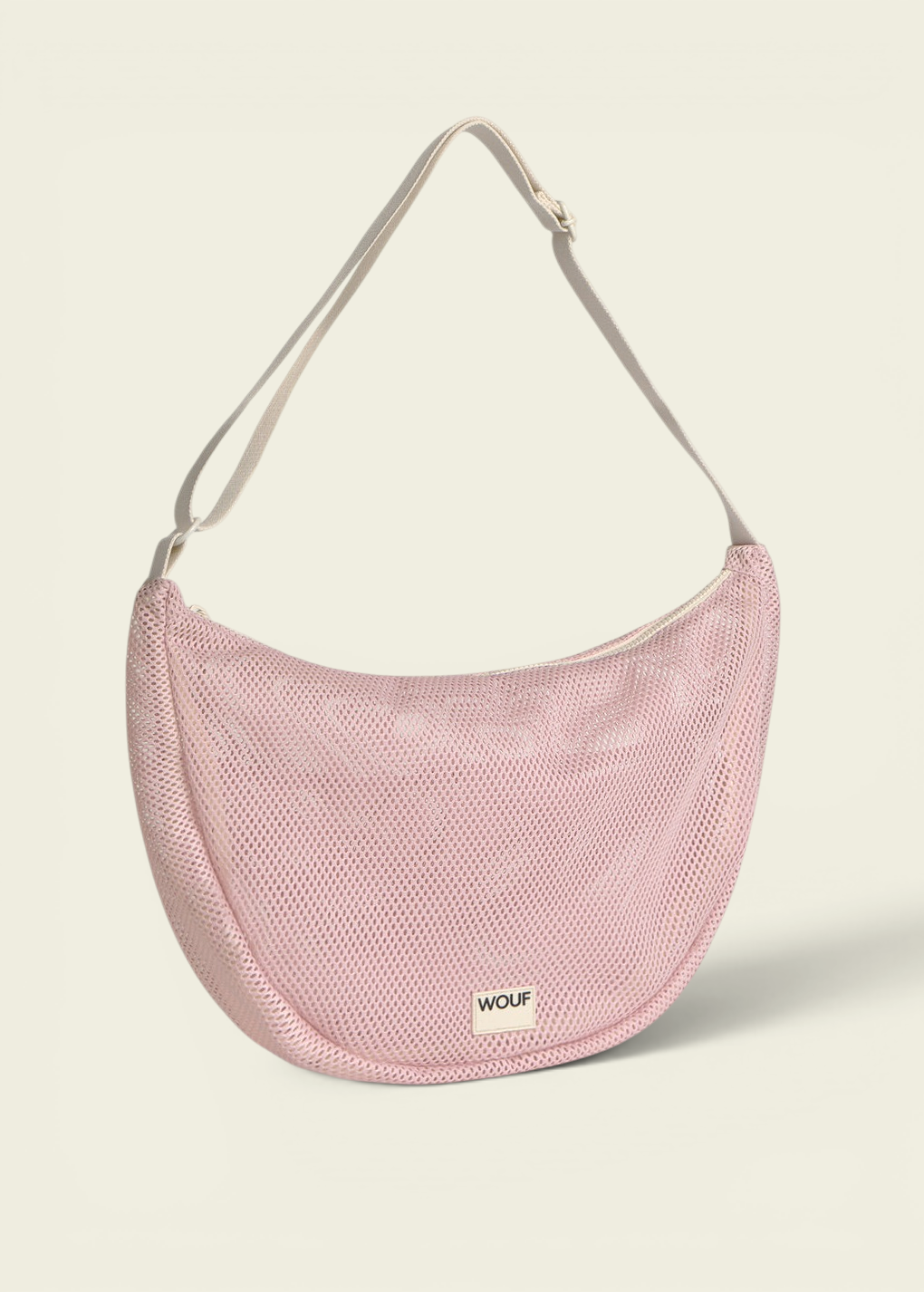 Umhängetasche aus recyceltem Material | Rosa "Blush large crossbody bag - multicolor", Wouf, Foto 3