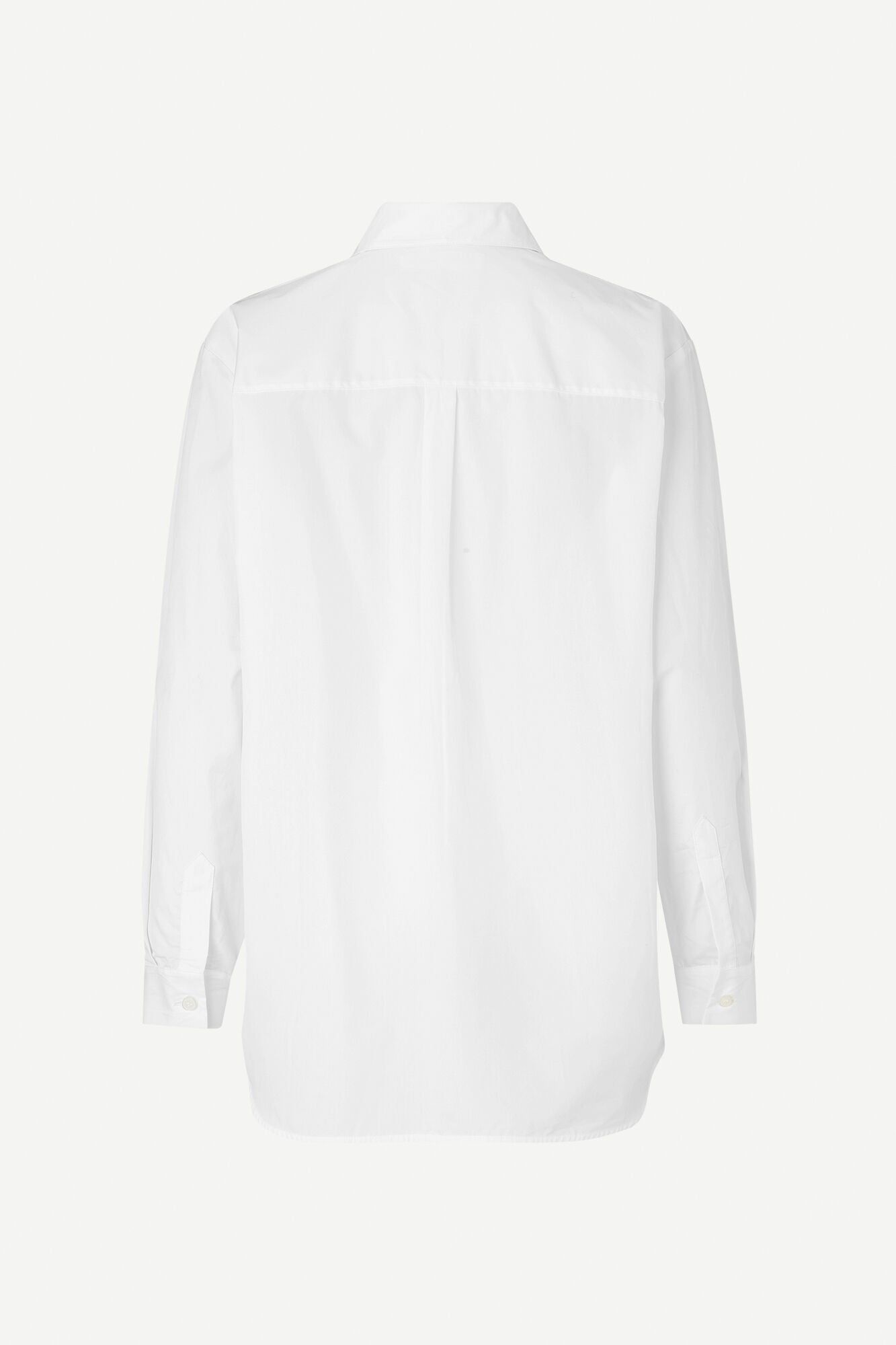Chemise oversize en coton bio | blanc "haley shirt white", Samsoe Samsoe, photo 7