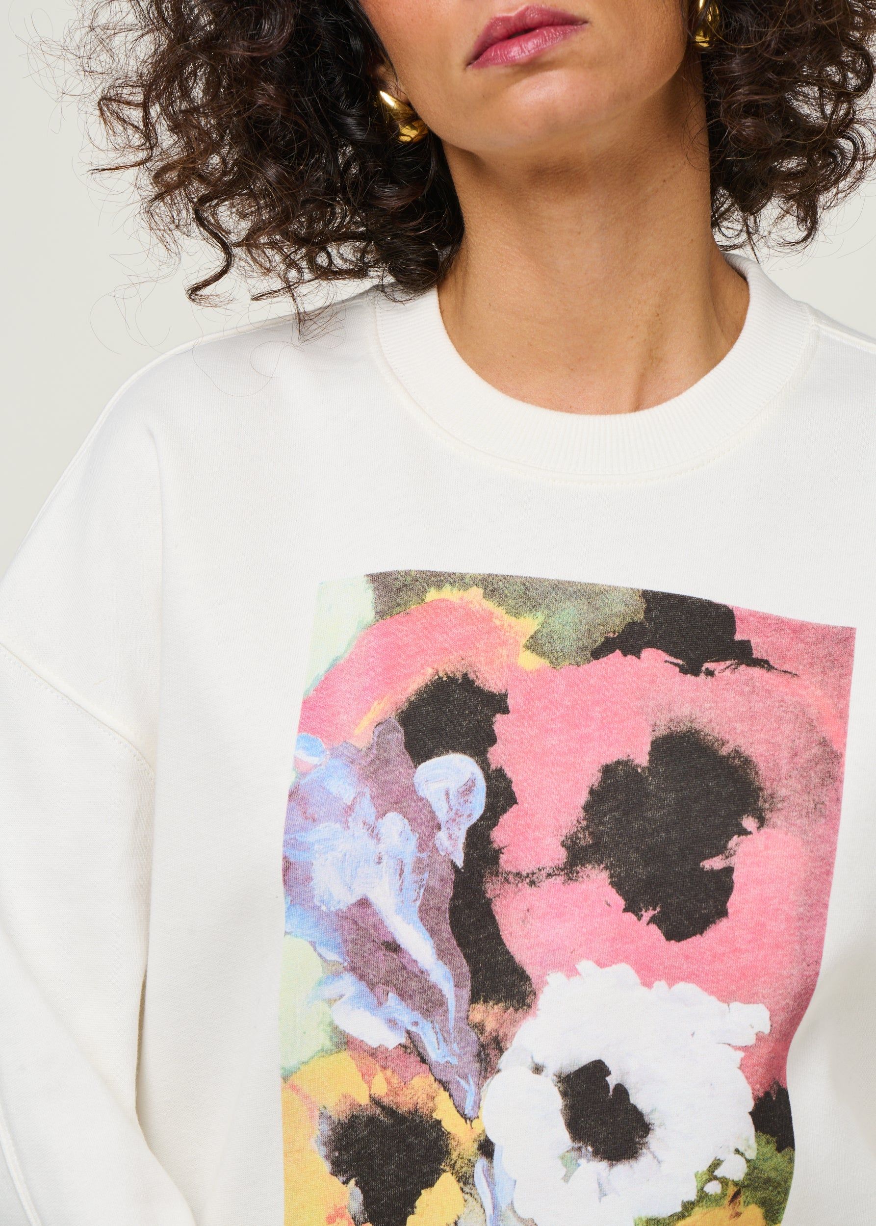 Sweat en coton bio | écru "hagen", Twothirds, photo 2