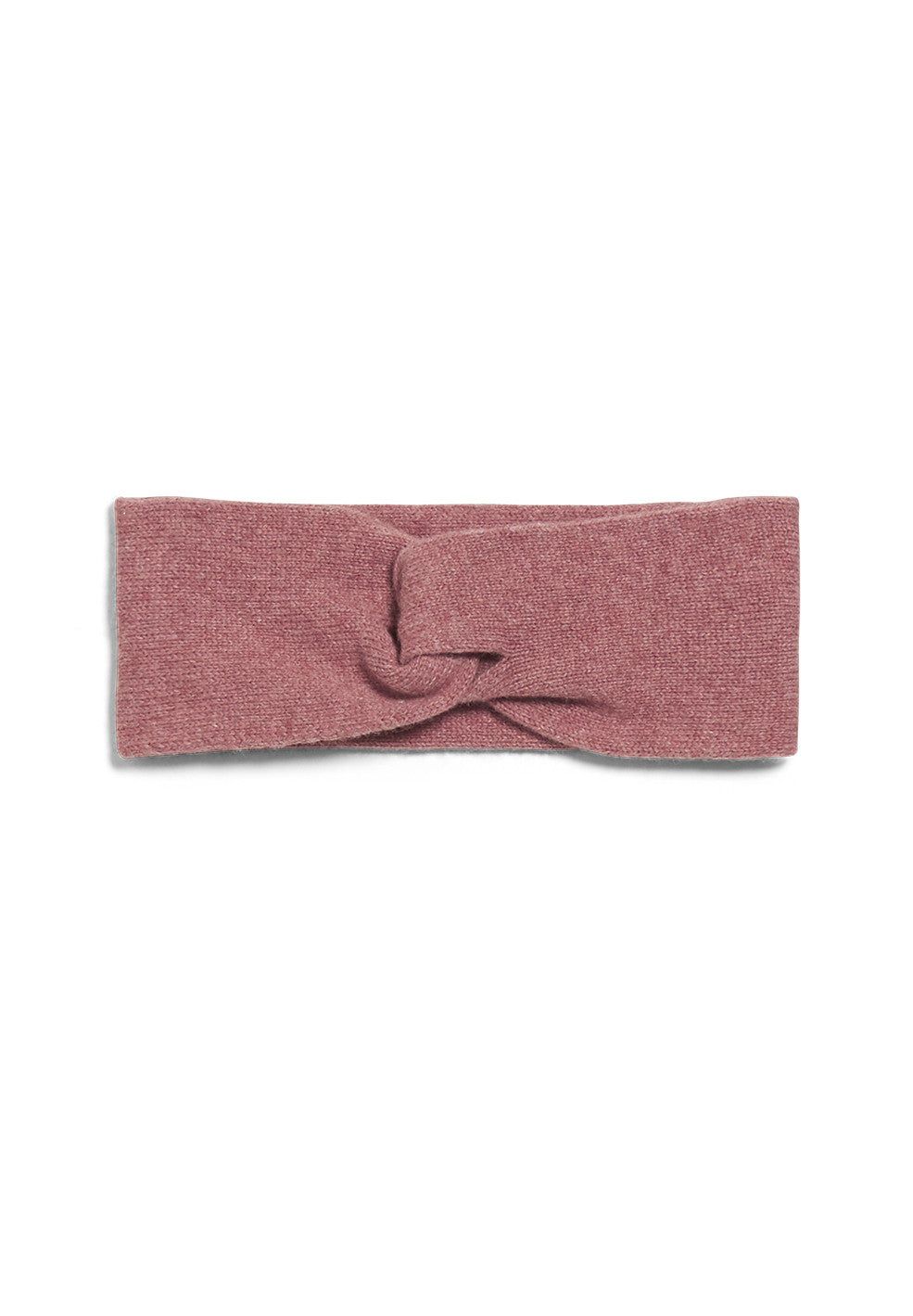 Bandeau vieux rose en coton bio et laine bio - maritaa, Armedangels, photo 1