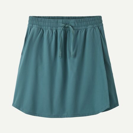 Jupe-shirt en polyester recyclé | bleu "w's fleetwith skort - wetland blue" - Patagonia