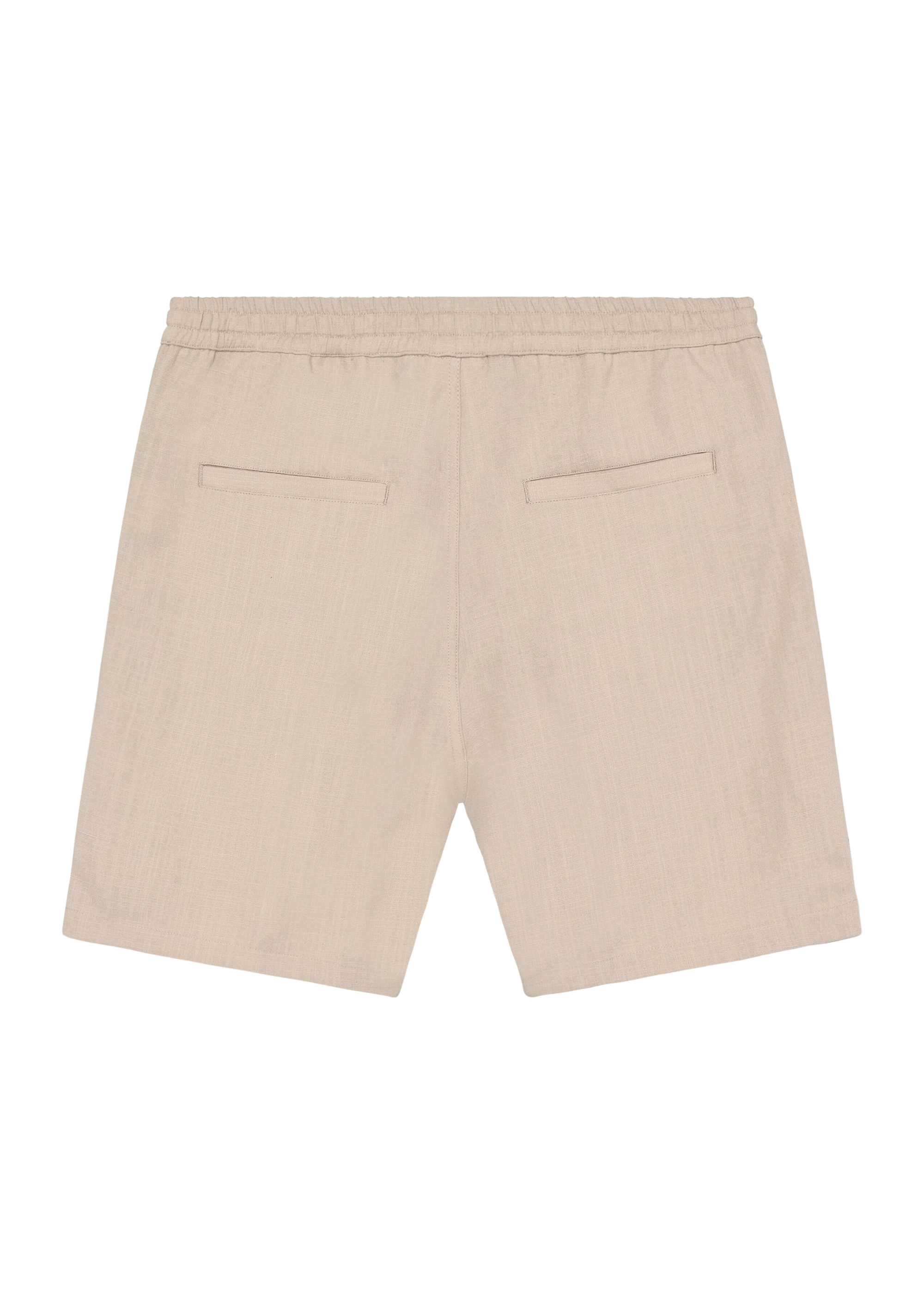 Short en mélange lyocell et lin | beige "Fig linen-mix shorts light feather gray", Knowledge Cotton Apparel, photo 3