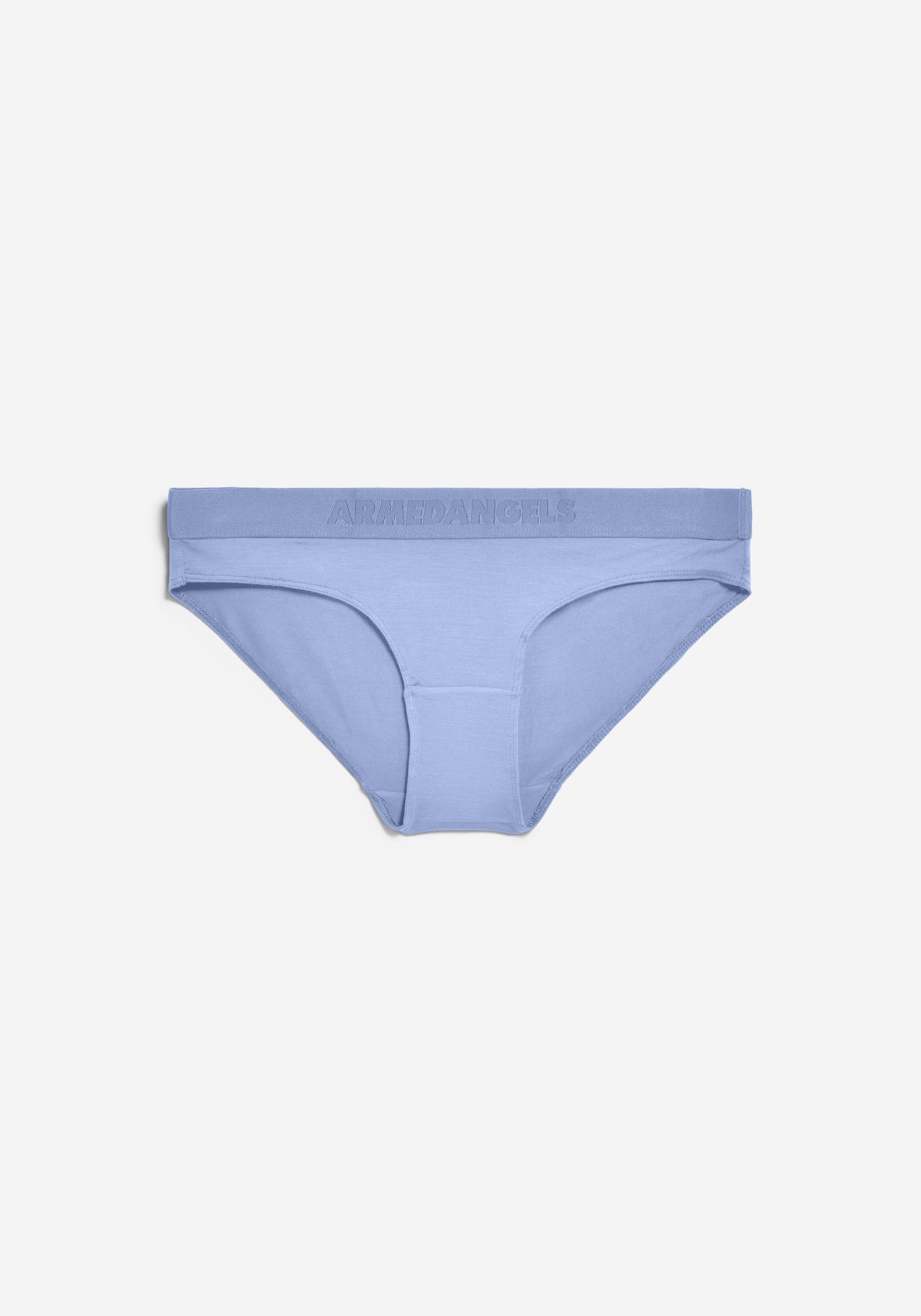 Culotte en modal | bleu ciel "Trinaa brief - morning blue", Armedangels, photo 4