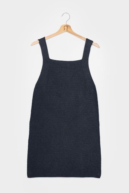 Robe en maille de coton bio et recyclé | gris "maglia donna cotone rigenerato luna", Rifò, photo 6