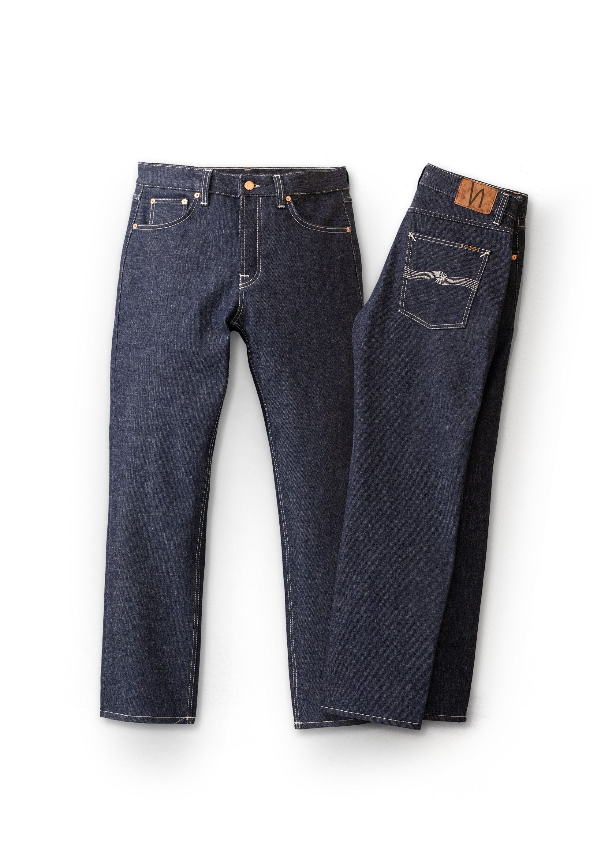 Jean droit brut toile japonaise en coton bio - rad rufus exclusif wdf x nudie jeans, Nudie Jeans, photo 13