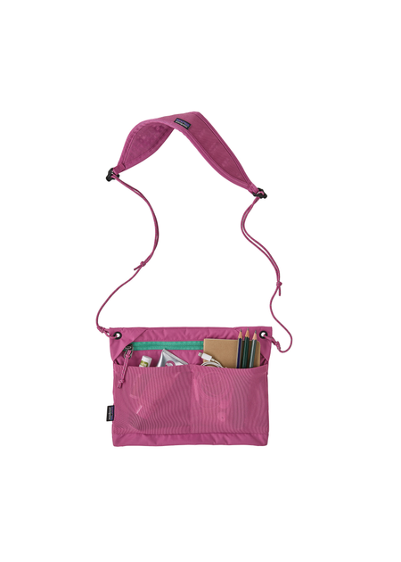 Sac bandoulière en nylon recyclé | rose "terravia sacoche - fdmg" - Patagonia