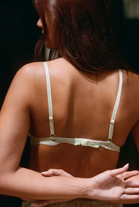 BH aus upgecyceltem Material | Pistazie "daphne custard", Nénés Paris, Foto 2