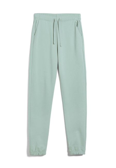 Pantalon de jogging vert d'eau en coton bio - ivaa sage green, Armedangels, photo 5