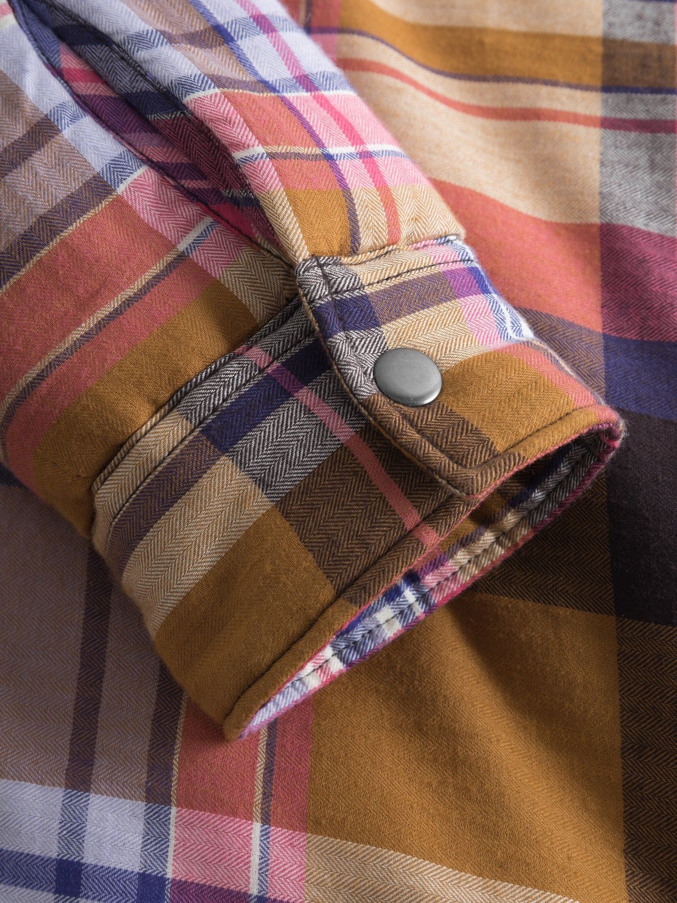 Steppjacke aus Bio-Baumwolle und recyceltem Material | Kariert "overshirt multi check", Knowledge Cotton Apparel, Foto 7