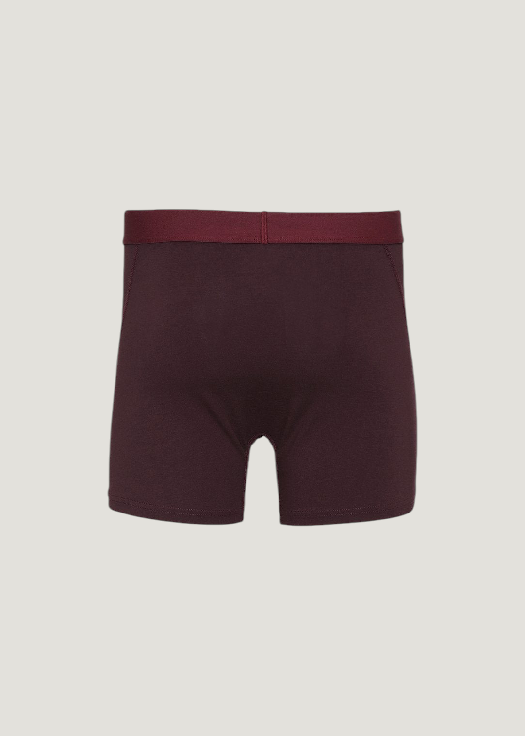 Boxer uni en coton bio | bordeaux "oxblood red", Colorful Standard, photo 3