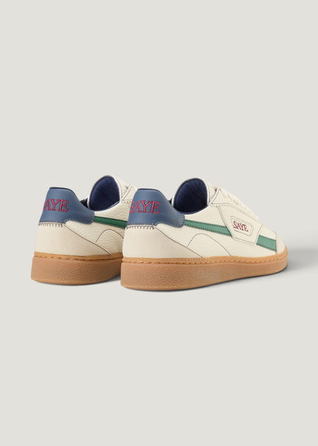 Vegane Sneaker | Beige und Blau "M70 soul lignify - pine & midnight", SAYE, Foto 4