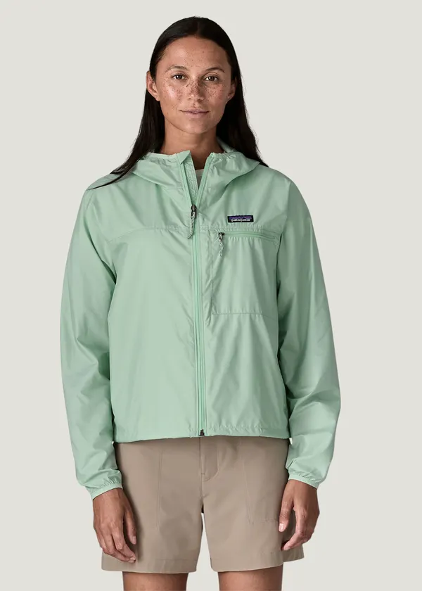 Coupe vent en matière recyclée | turquoise "light & variable jkt - thi", Patagonia