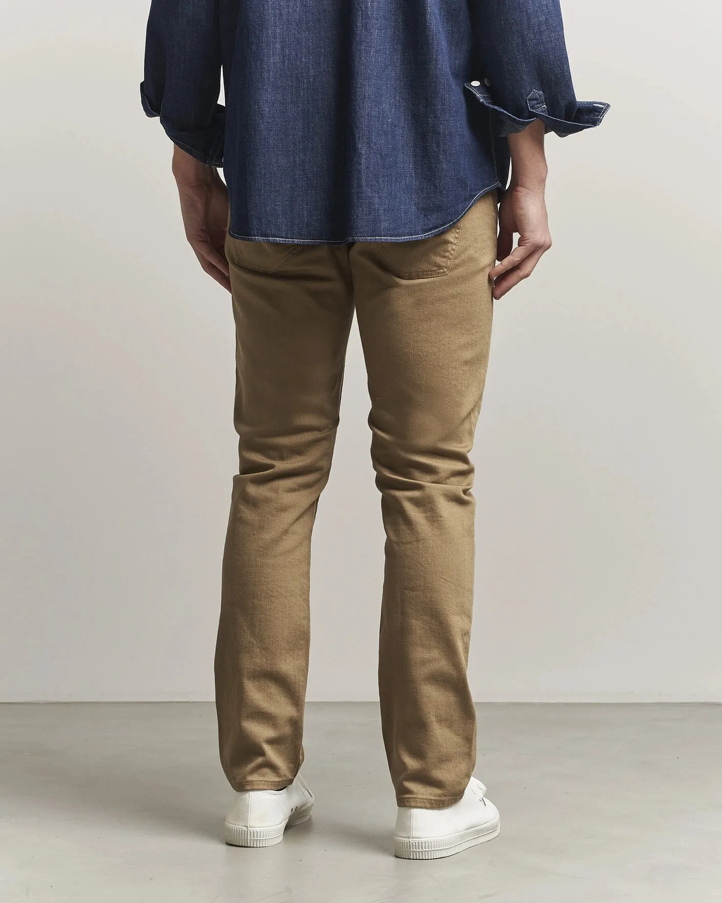 Jean droit en coton bio | camel "gritty jackson everlion", Nudie Jeans, photo 3