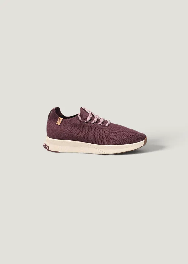 Baskets | bordeaux "tsavo w 2.0 wool - wine", Saola