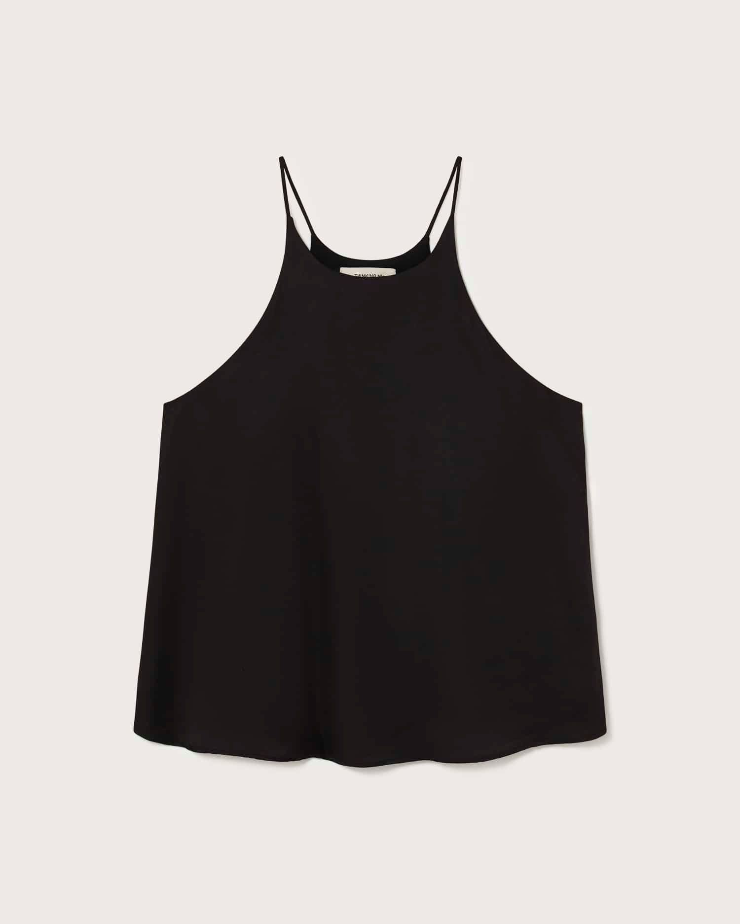 Top noir en tencel - black ricci top, Thinking Mu, photo 6