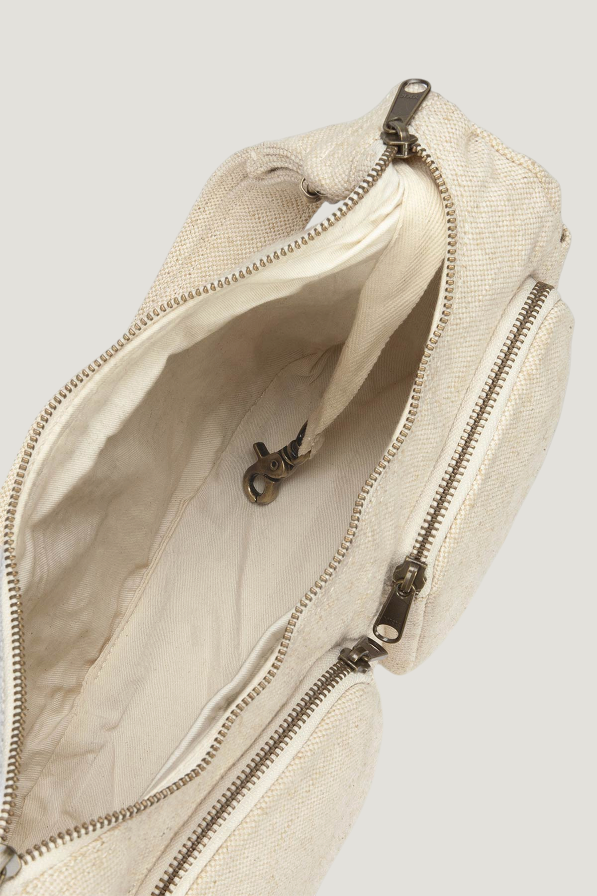 Sac bandoulière multipocket en coton bio | jute "emile jute", Hindbag, photo 3