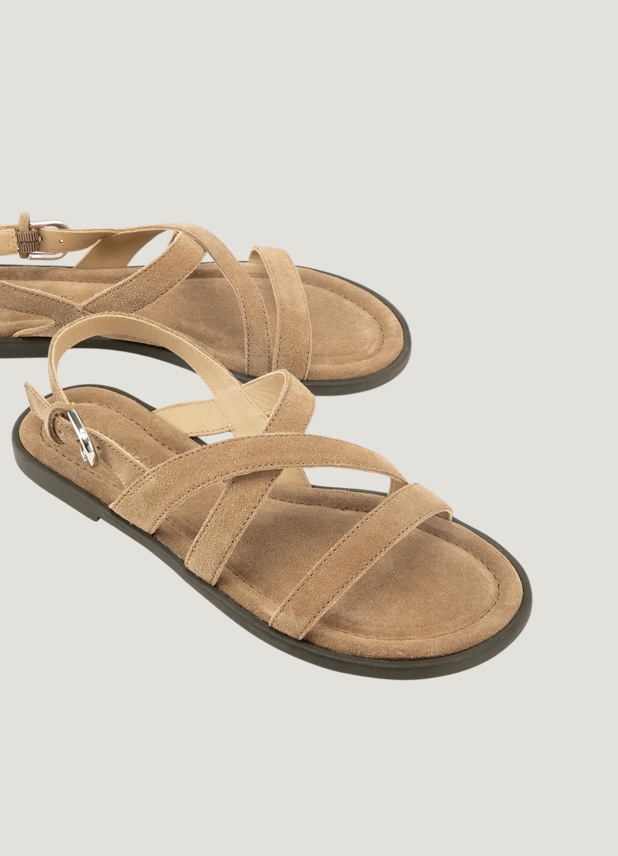 Sandalen aus zertifiziertem Leder | Beige "Zaida dk sand ", Vagabond, Foto 2