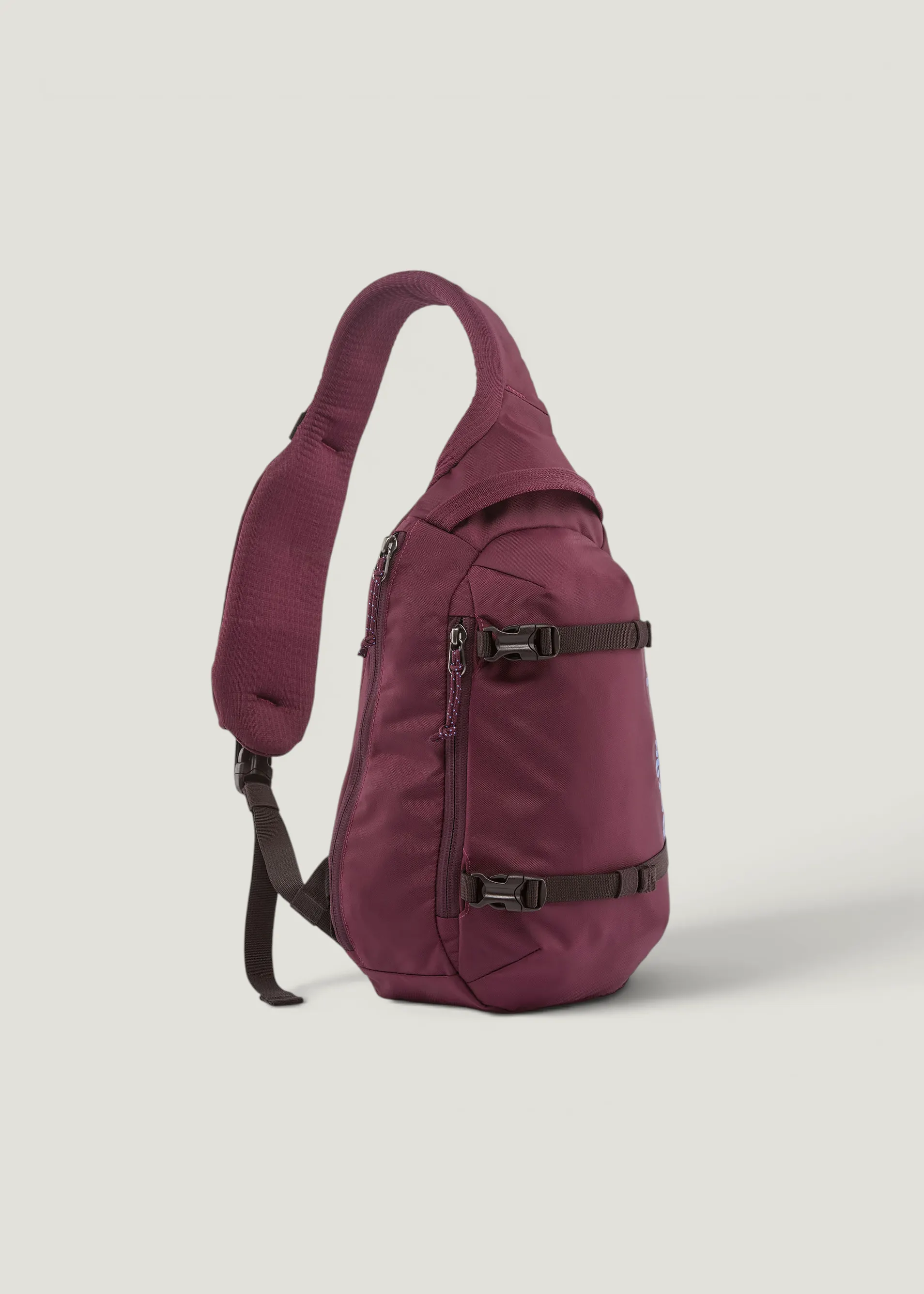 Sac bandoulière en matière recyclée | bordeaux "Atom sling 8l - byfg", Patagonia, photo 2