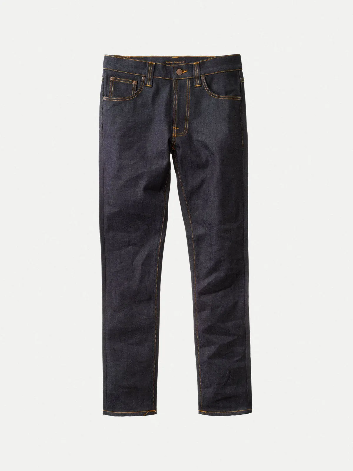 Jean slim en coton bio | brut "lean dean dry 16 dips", Nudie Jeans, photo 6